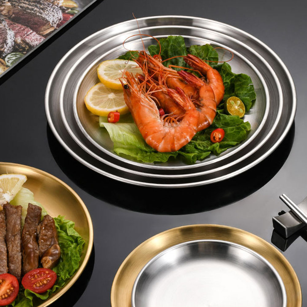 8Pcs Metal Dining Dish Stainle - Outdoor Camping Dining Set avis et prix