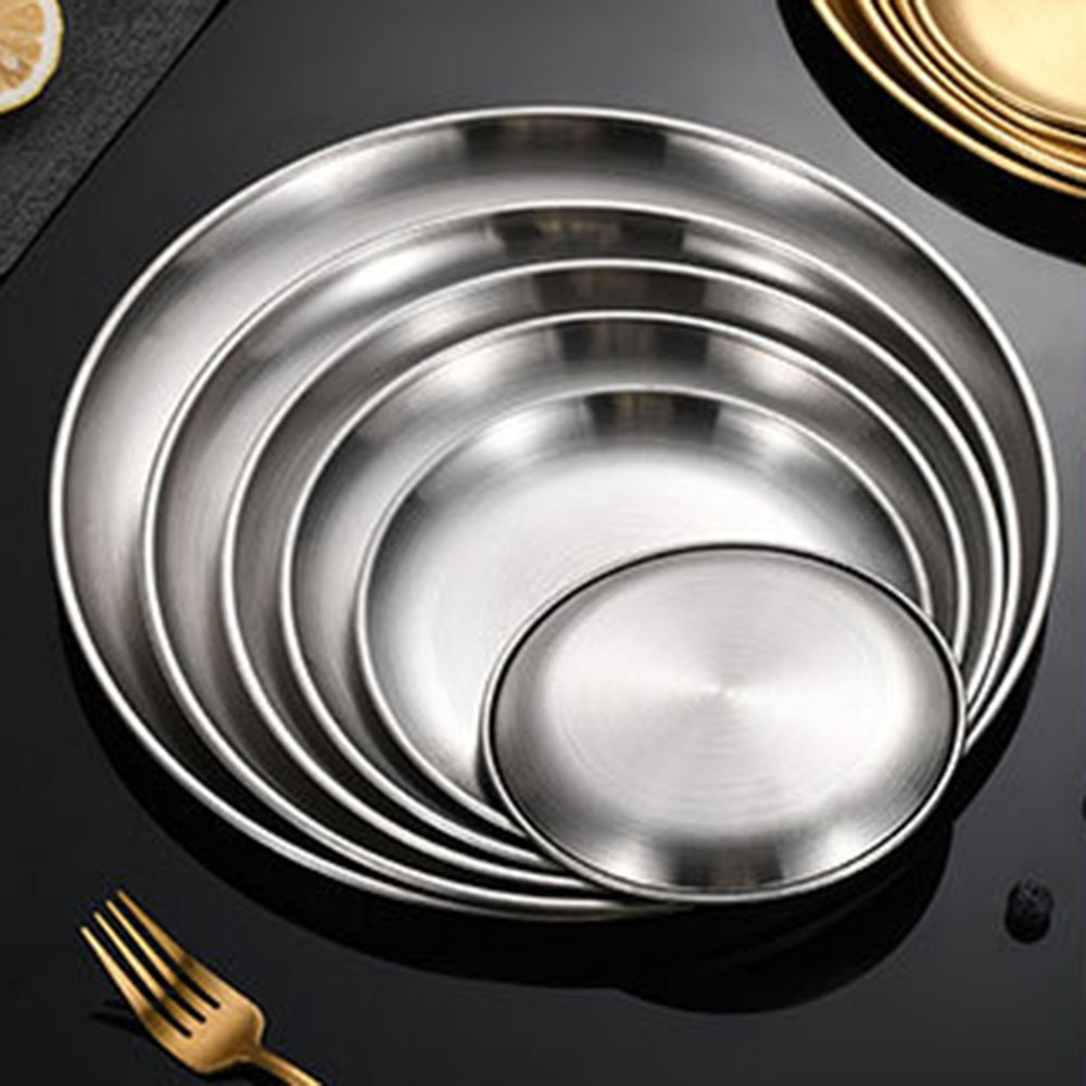 8Pcs Metal Dining Dish Stainle - Outdoor Camping Dining Set avis et prix