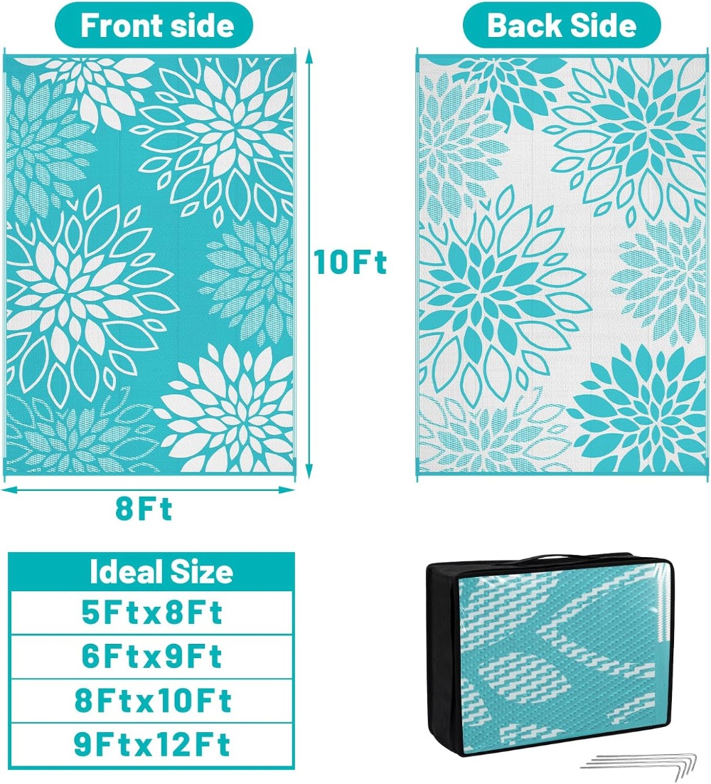 Waterproof Outdoor Rug 8x10 fo - Outdoor Camping Rugs 8X10 avis et prix