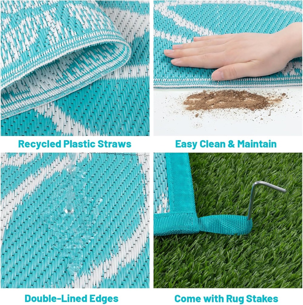 Waterproof Outdoor Rug 8x10 fo - Outdoor Camping Rugs 8X10 avis et prix