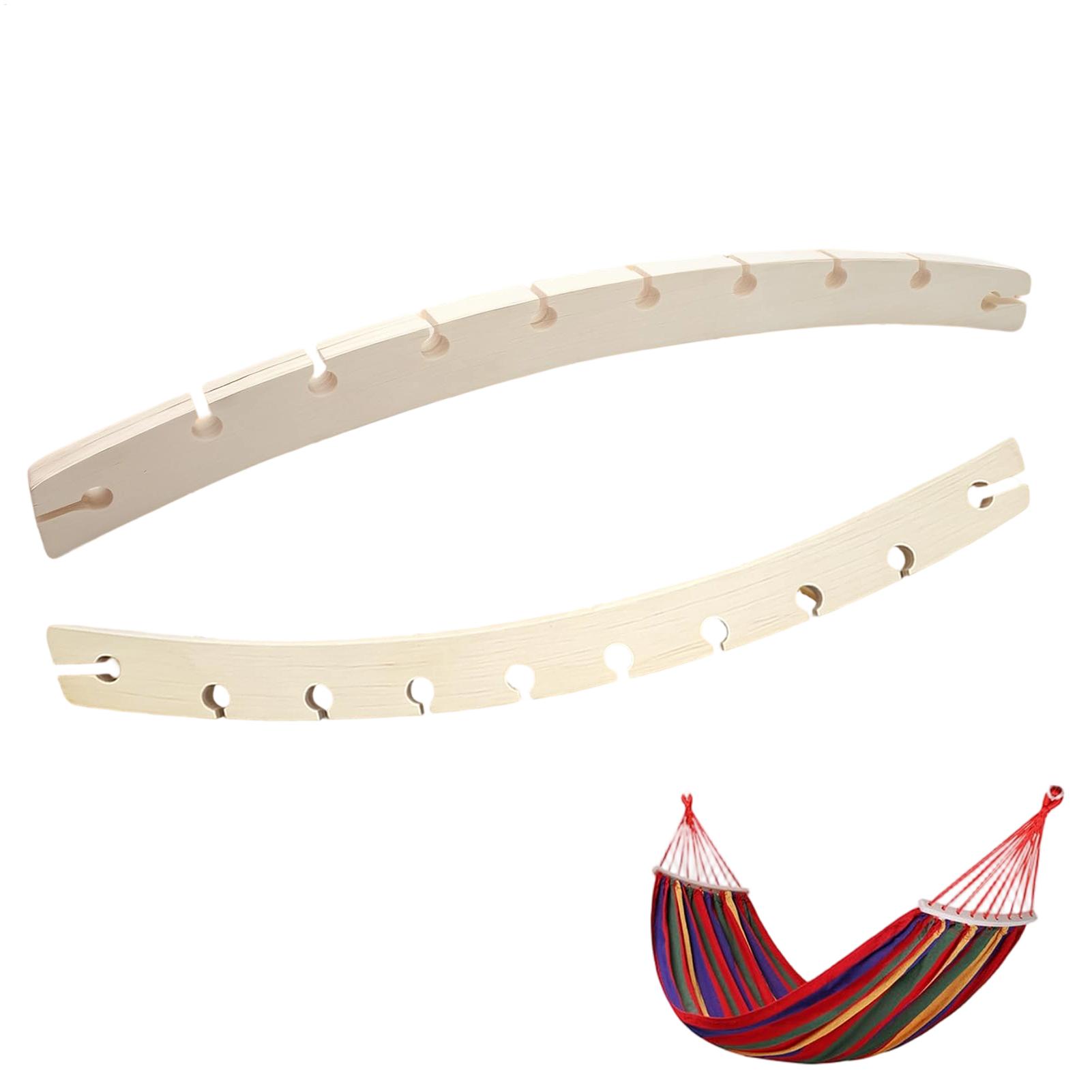 2 Pieces 10-Hole Wooden Hammoc - Camping Hammock avis et prix