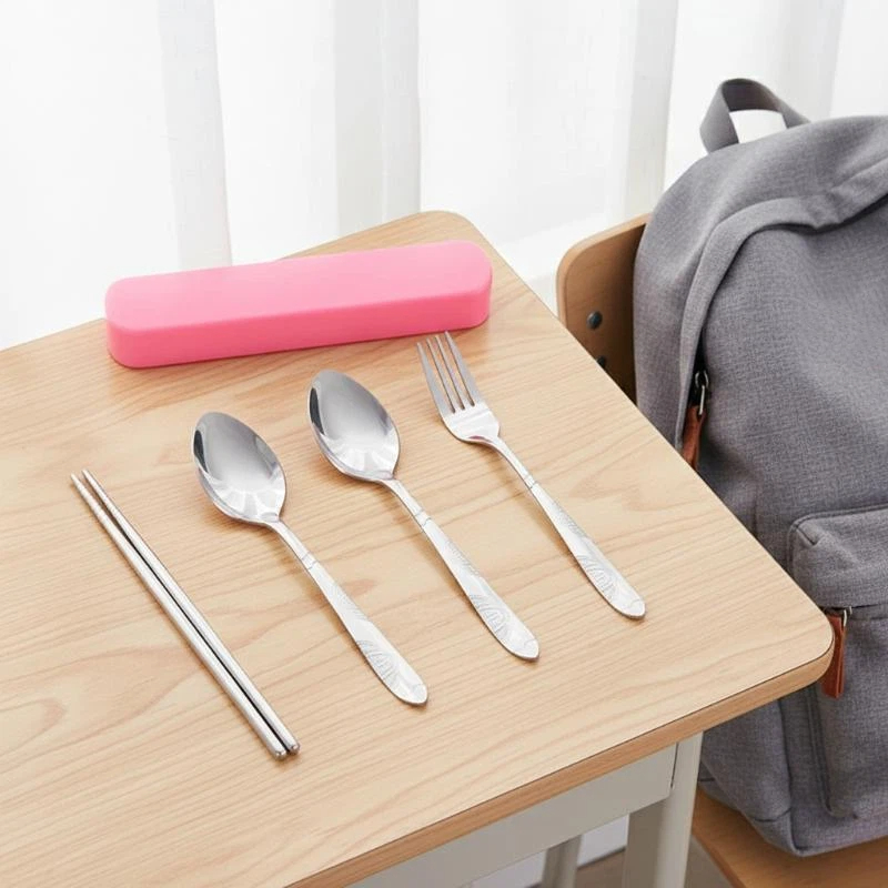 Travel Stainless Steel Dining  - Outdoor Camping Meals avis et prix