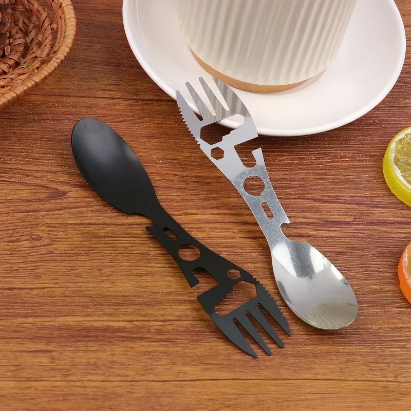 1/5Pcs 10 In 1 Camping Utensil - Outdoor Camping Dining Set avis et prix