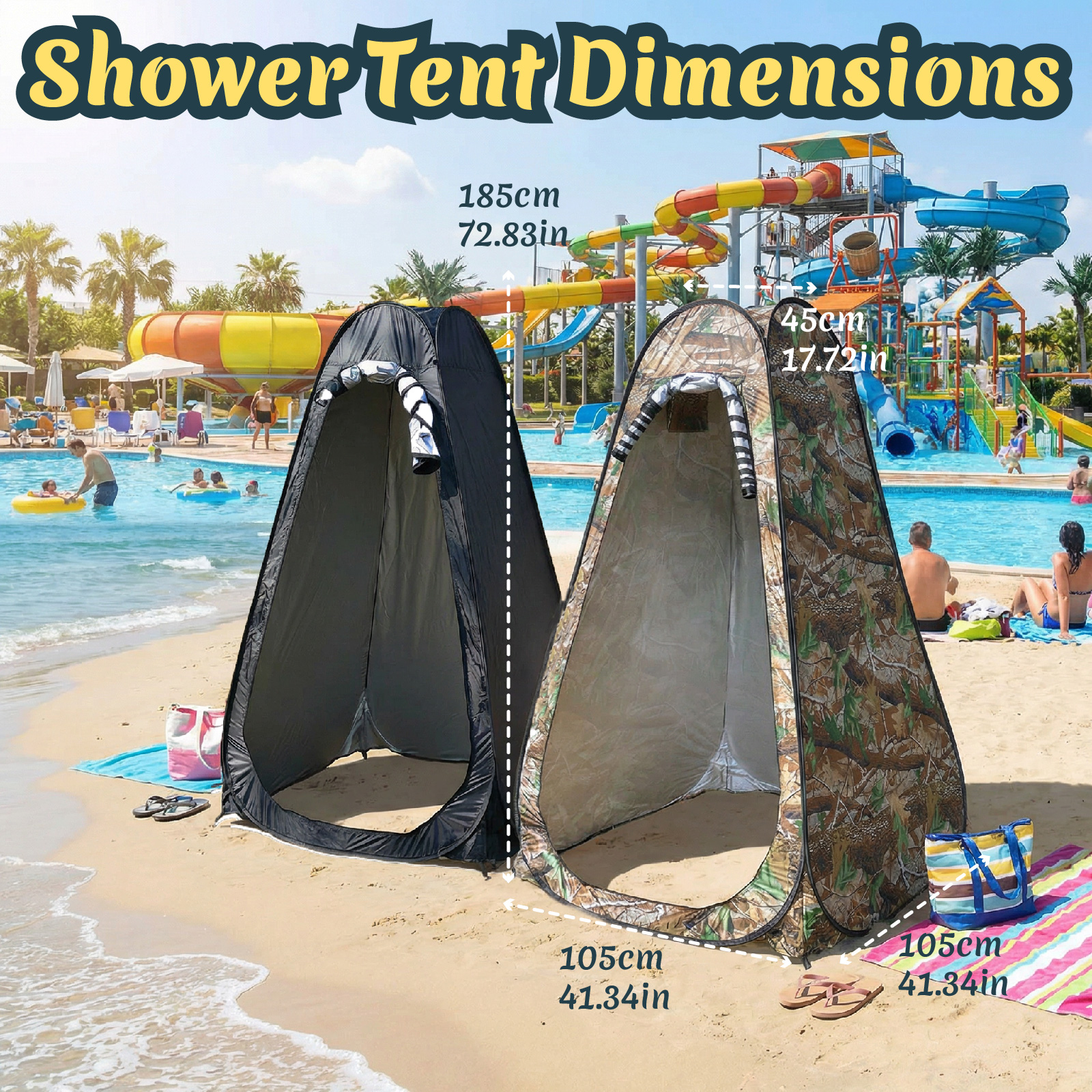 Portable Pop-Up Privacy Tent O - Outdoor Camping Toilet Tent avis et prix