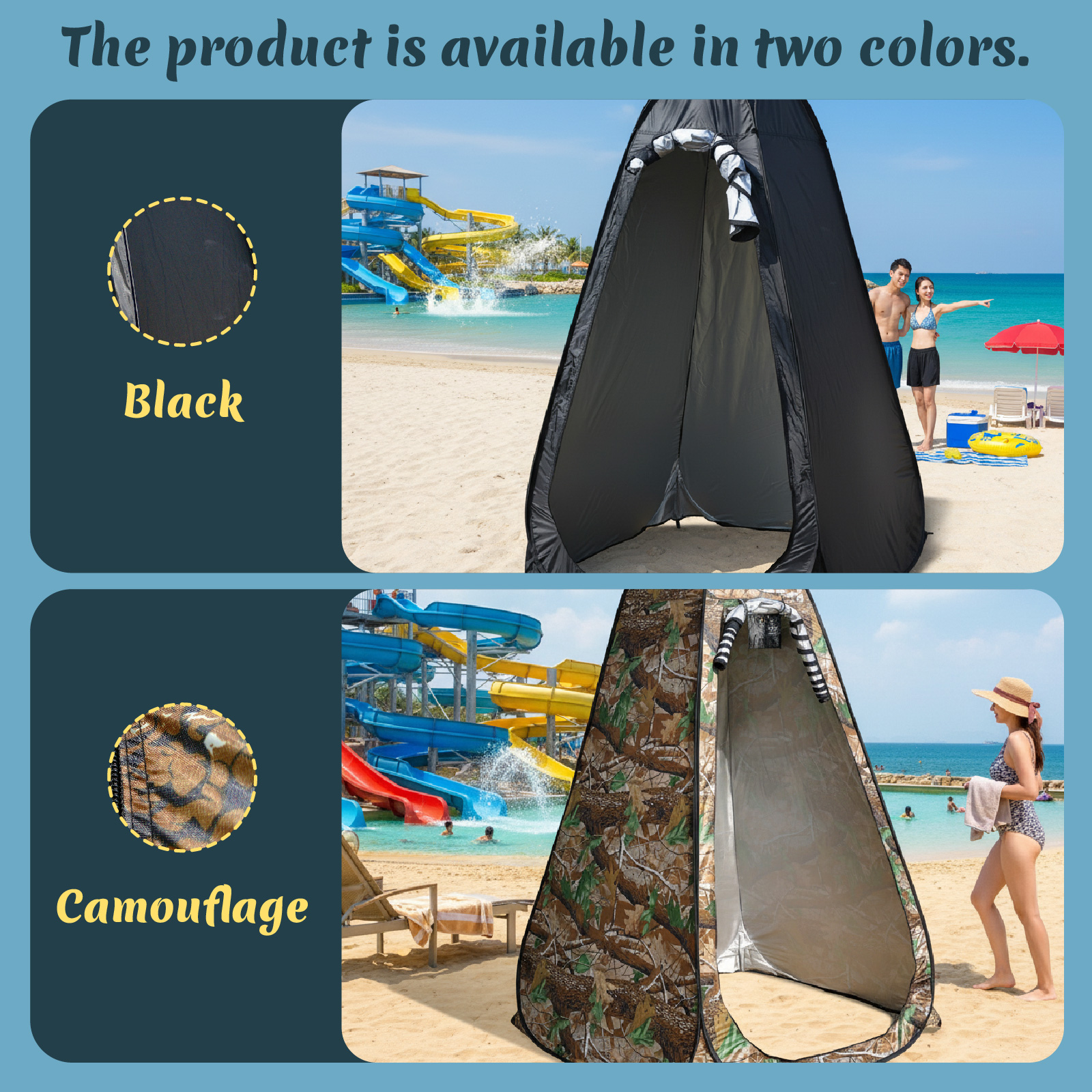 Portable Pop-Up Privacy Tent O - Outdoor Camping Toilet Tent avis et prix