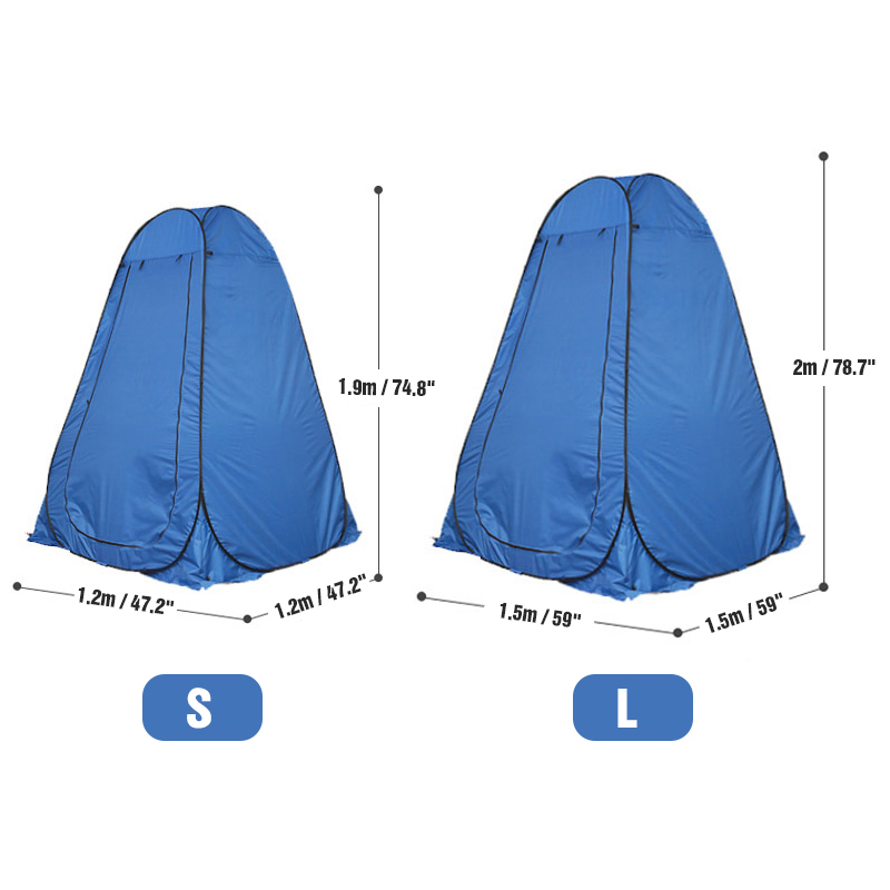 WESTTUNE Portable Pop-Up Campi - Outdoor Camping Toilet Tent avis et prix