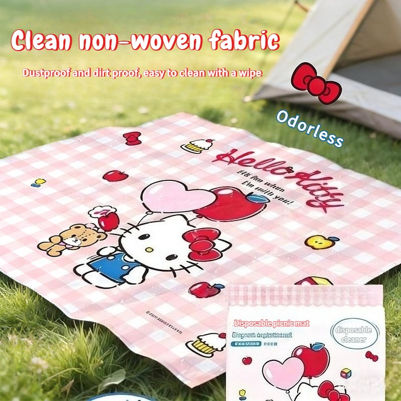 Sanrio Kawaii Hello Kitty Wate - Outdoor Camping Carpet avis et prix