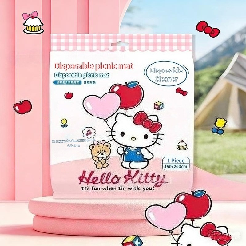 Sanrio Kawaii Hello Kitty Wate - Outdoor Camping Carpet avis et prix