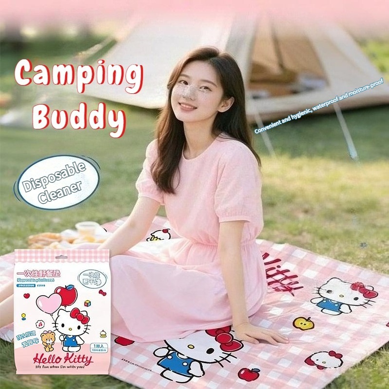 Sanrio Kawaii Hello Kitty Wate - Outdoor Camping Carpet avis et prix