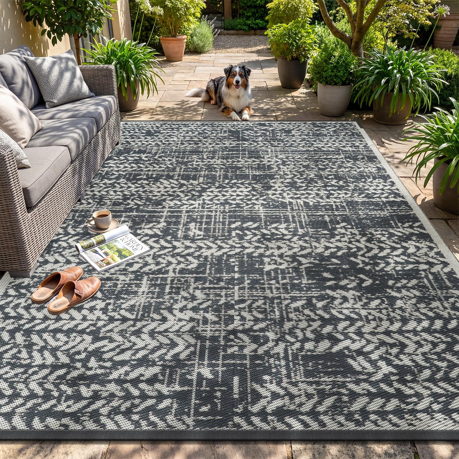 Waterproof Outdoor Rug 8x10 -  - Outdoor Camping Rugs 8X10 avis et prix