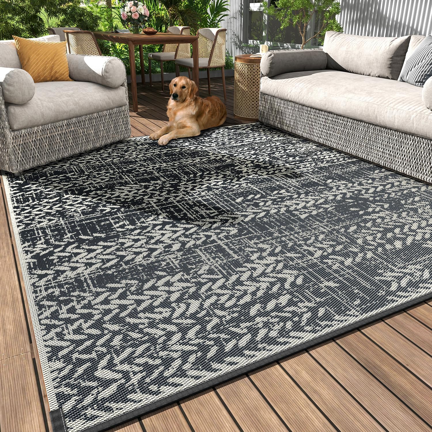 Waterproof Outdoor Rug 8x10 -  - Outdoor Camping Rugs 8X10 avis et prix
