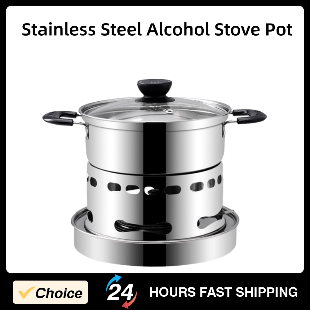 Outdoors Stainless Steel Alcoh - Outdoor Camping Burner avis et prix