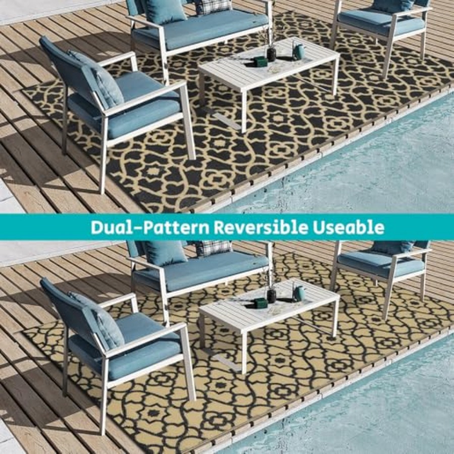Outdoor Rug Waterproof 8x10, P - Outdoor Camping Rugs 8X10 avis et prix