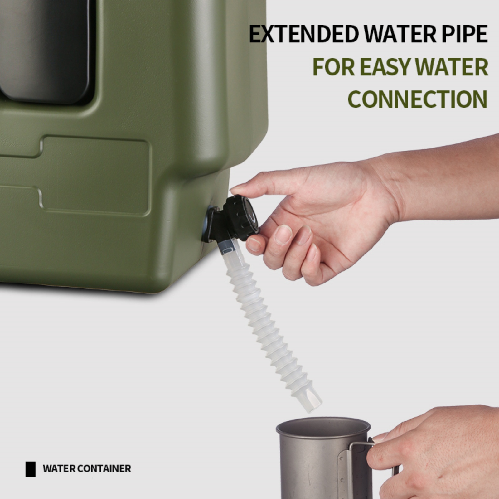 15/20L Portable Camping Water  - Outdoor Camping Kettle avis et prix