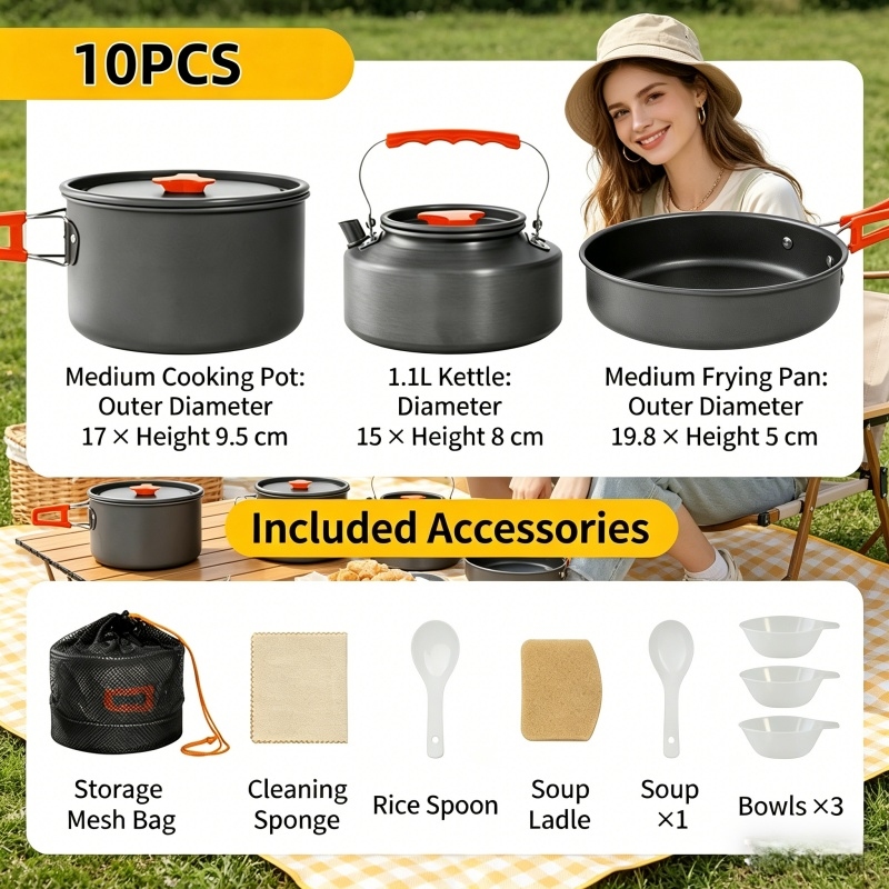 Home Household Camping Cookwar - Outdoor Camping Kettle avis et prix