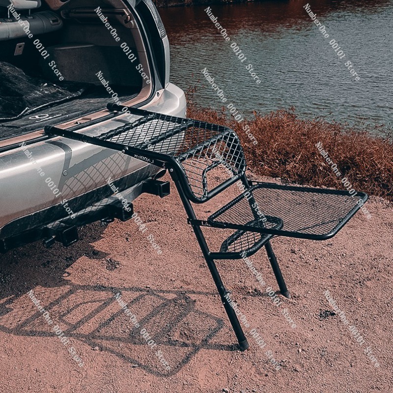 Outdoor Folding Ladder and Tab - Camp Table Folding avis et prix