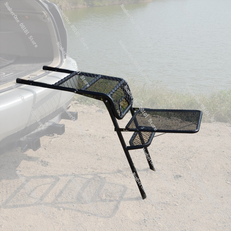 Outdoor Folding Ladder and Tab - Camp Table Folding avis et prix