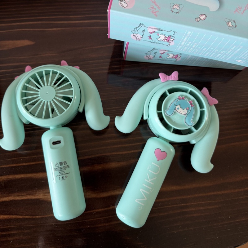 Hatsune Miku Mini Handheld Fan - Outdoor Camping Burner avis et prix
