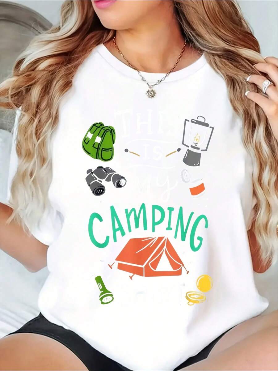 Camping Graphic T-Shirt Outdoo - Outdoor Camping Jacket avis et prix