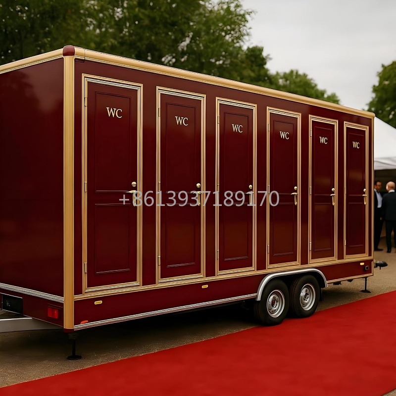 Mobile Toilet and Shower Trail - Portable Camp Toilet avis et prix