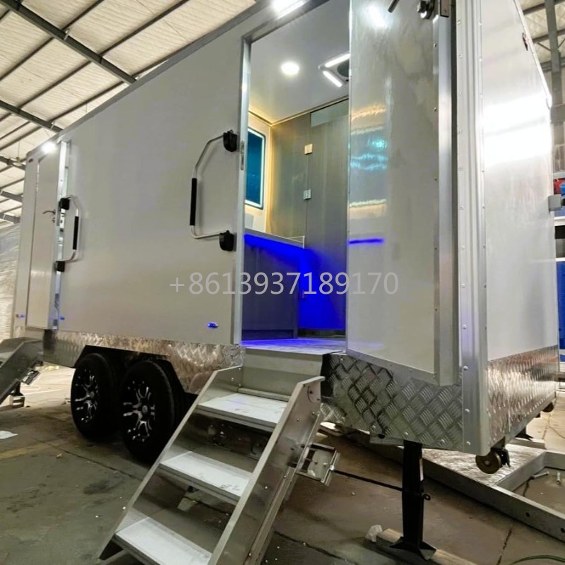 Mobile Toilet and Shower Trail - Portable Camp Toilet avis et prix