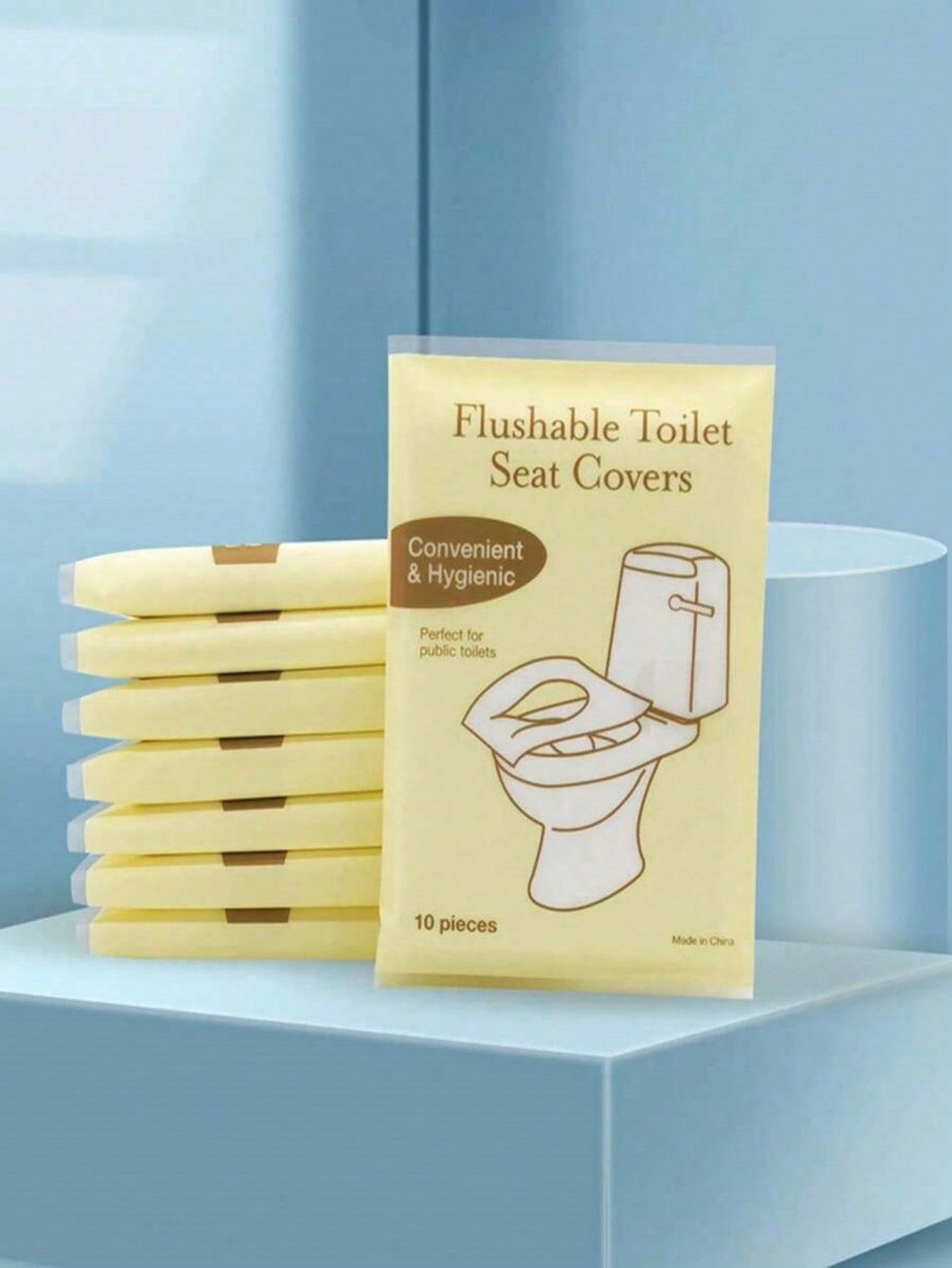 10PCS Thickened Waterproof Dis - Portable Camp Toilet avis et prix