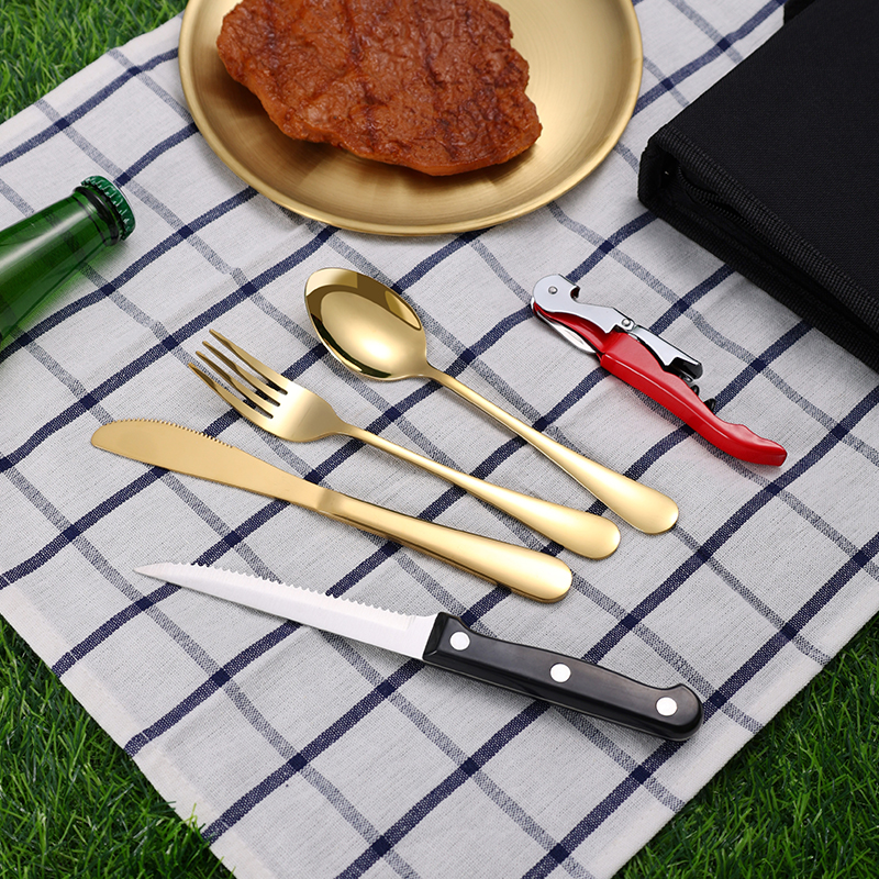 10Pcs Camping Tableware Set 30 - Outdoor Camping Dining Set avis et prix