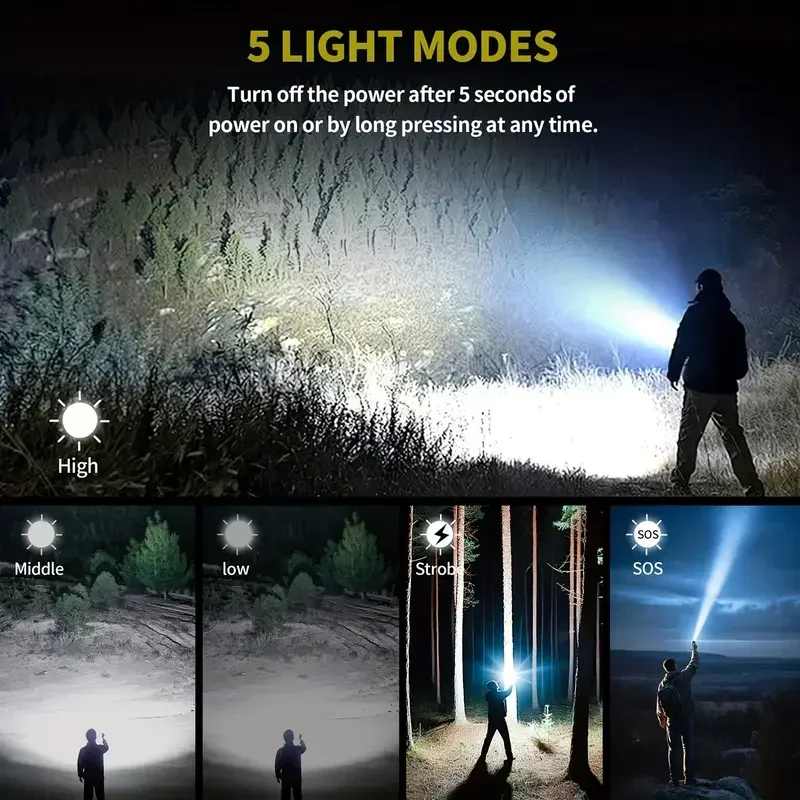 Ultra Powerful Flashlight Conc - Outdoor Camping Adventures avis et prix