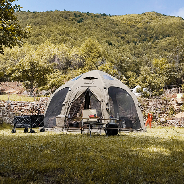 Dome Air Tent-Army Green Dome  - Outdoor Camping Venues avis et prix