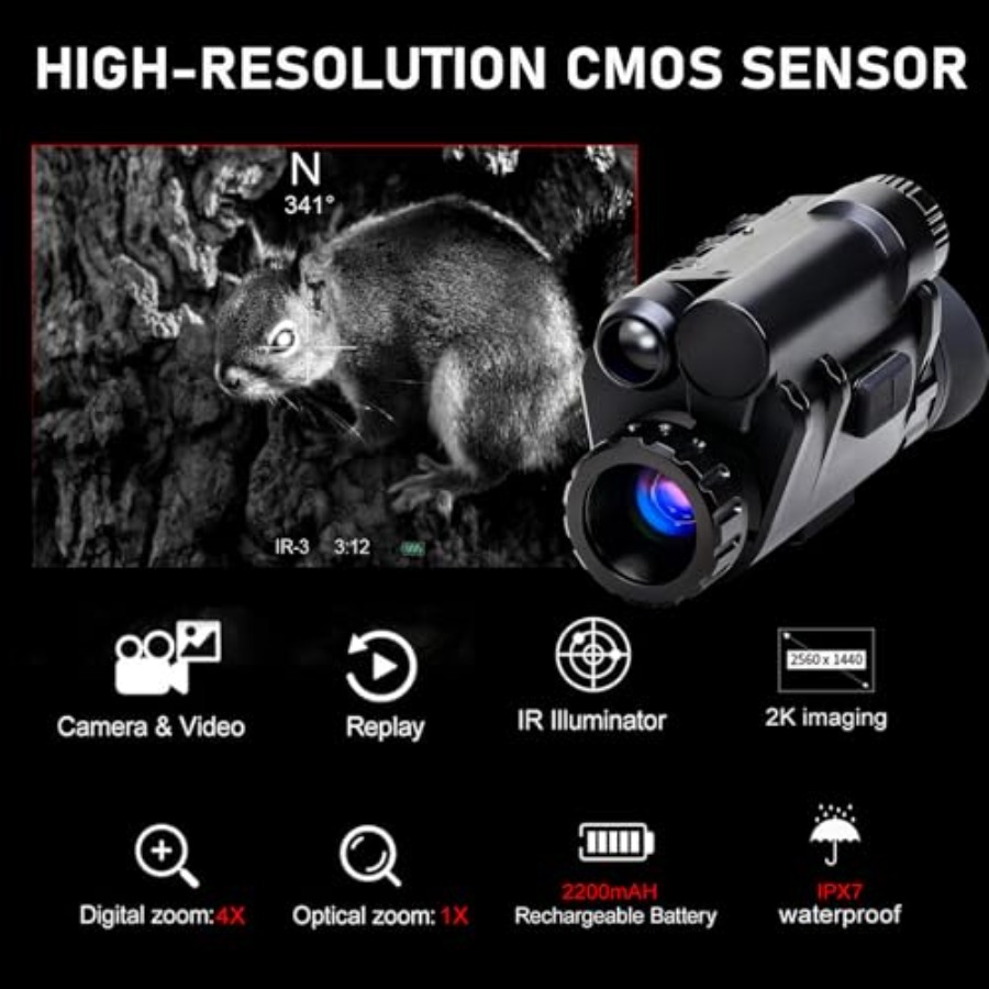 Digital 4X Zoom Night Vision M - Outdoor Camping Adventures avis et prix