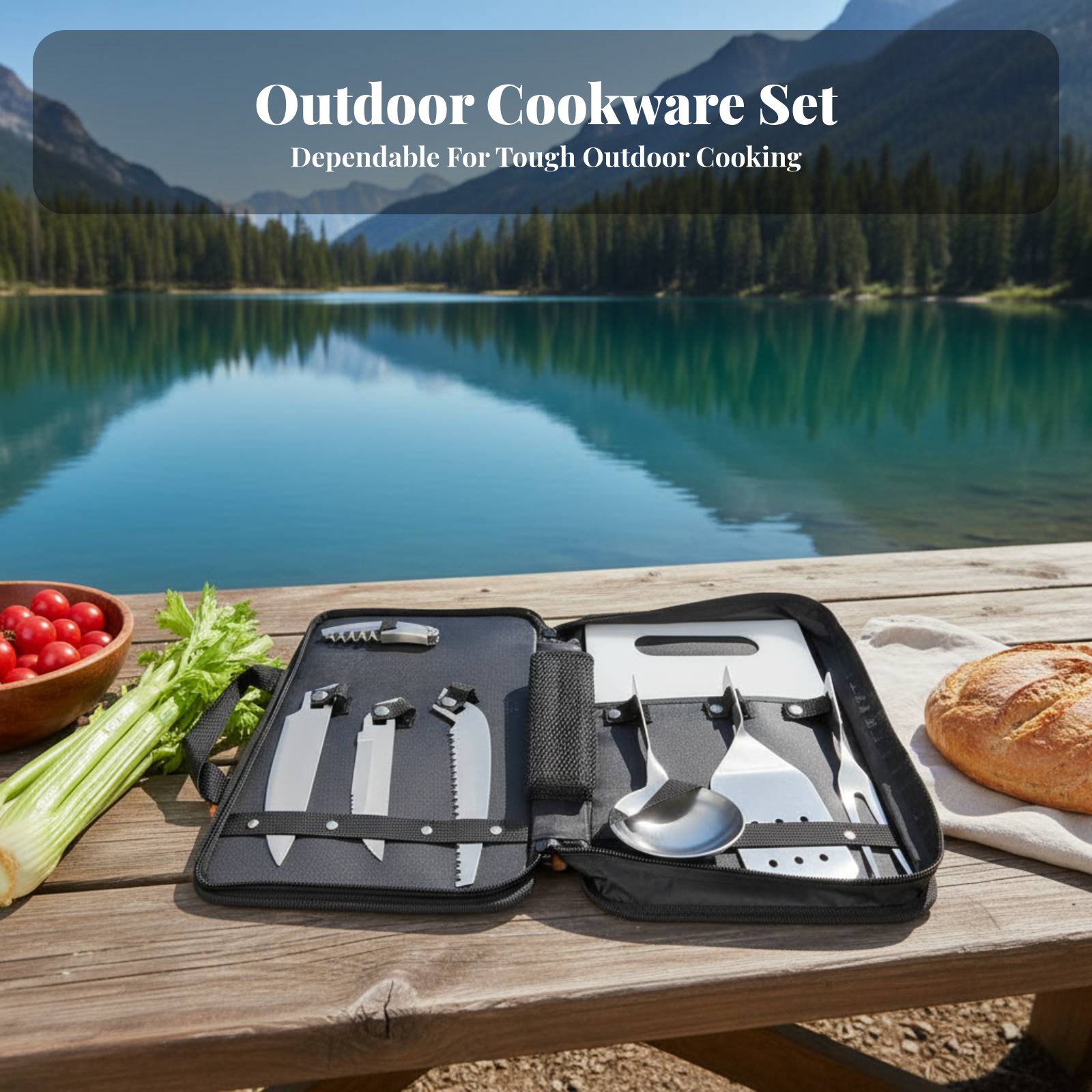 Outdoor Cooking Utensil Set, P - Outdoor Camping Meals avis et prix