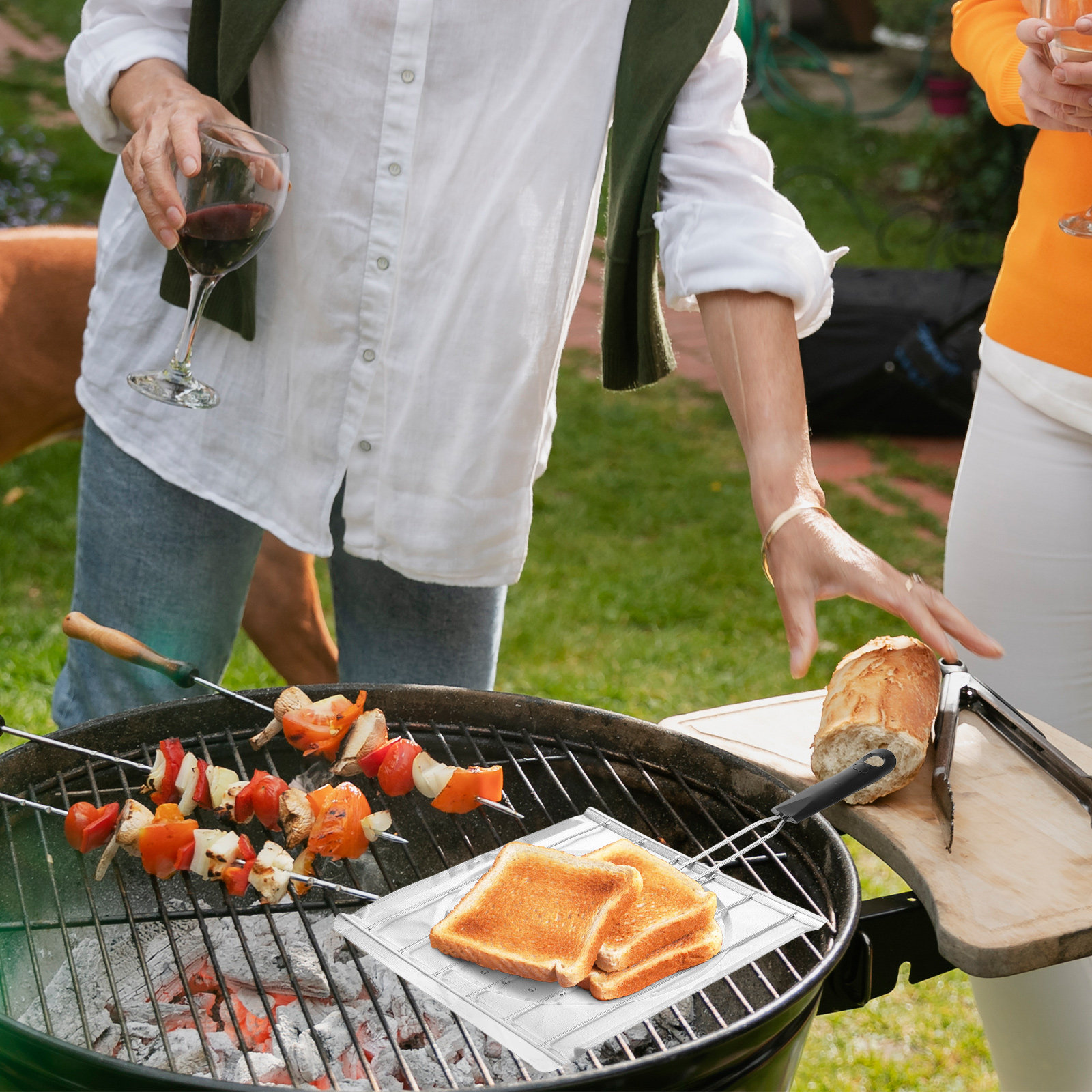 Noncoated Perforated Toaster G - Outdoor Camping Burner avis et prix