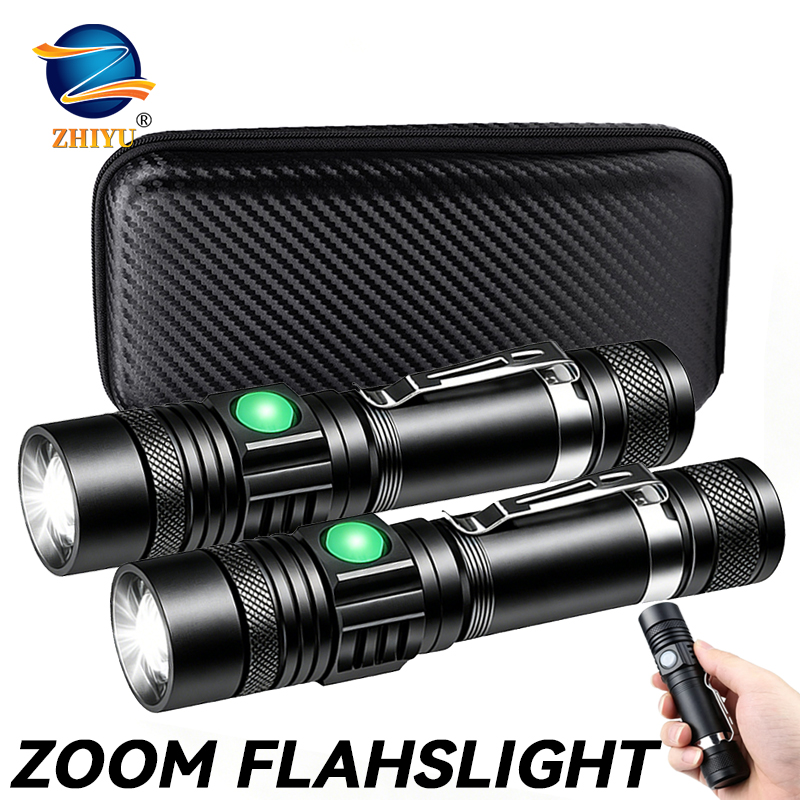 T6 LED Rechargeable Flashlight - Outdoor Camping Adventures avis et prix