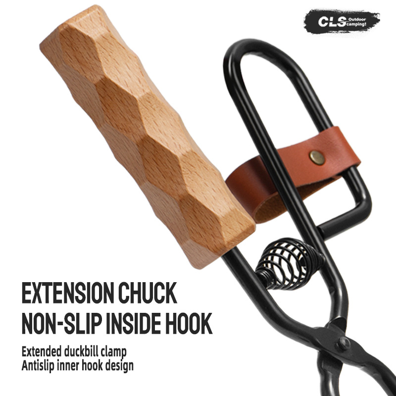 Firewood Tongs Metal Heat Resi - Outdoor Camping Burner avis et prix