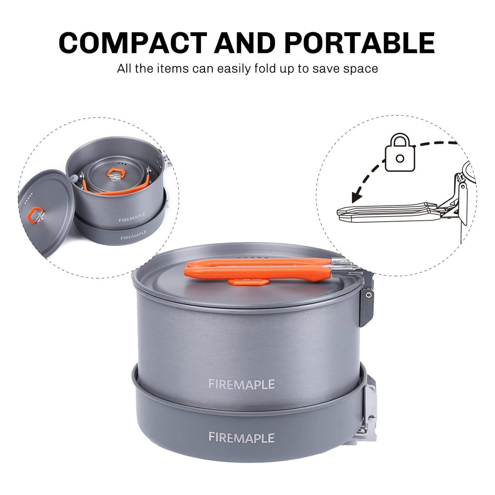 Fire Maple Camping Cookware Ut - Outdoor Camping Dining Set avis et prix