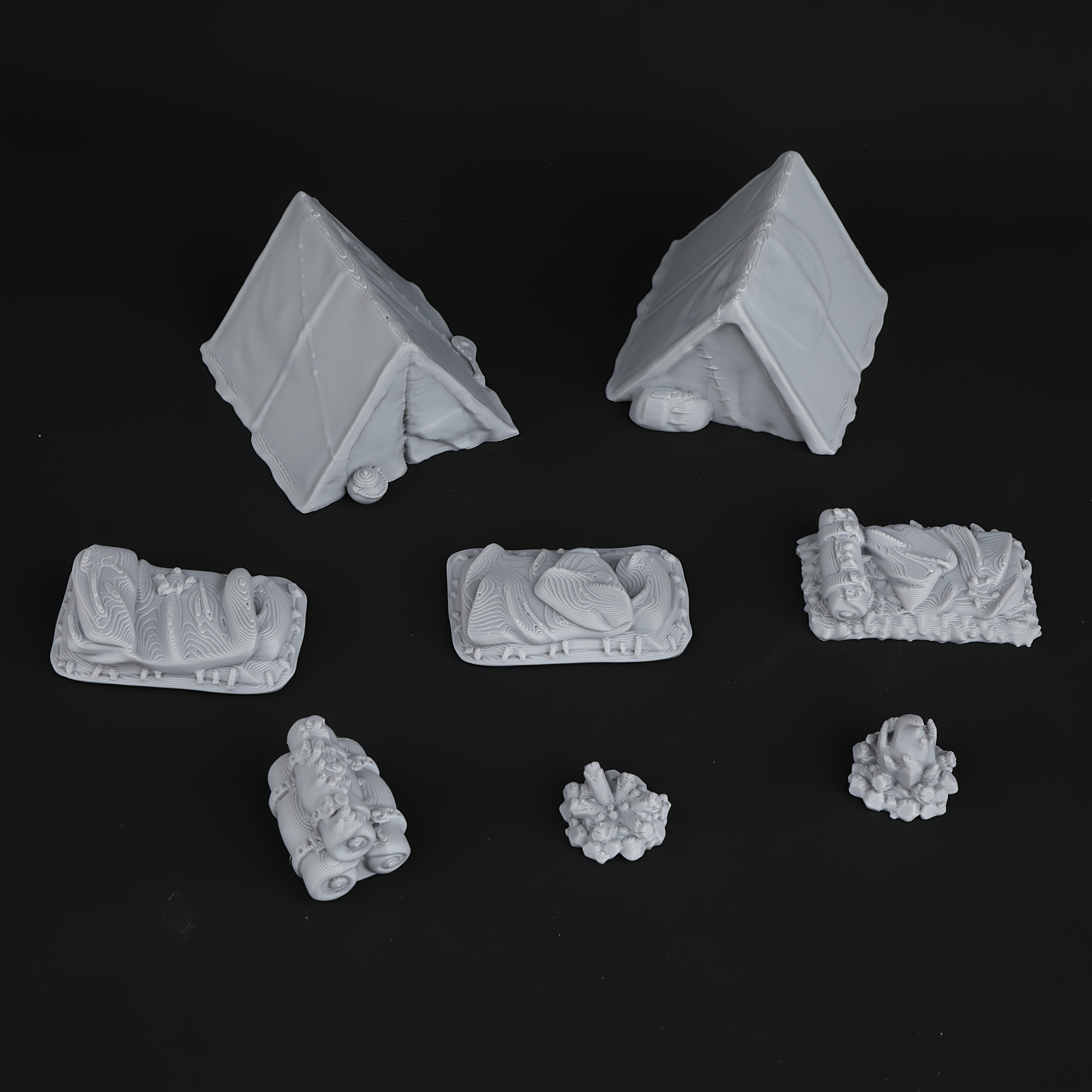 8pcs RPG Adventurer's Camp Min - Outdoor Camping Outfit avis et prix