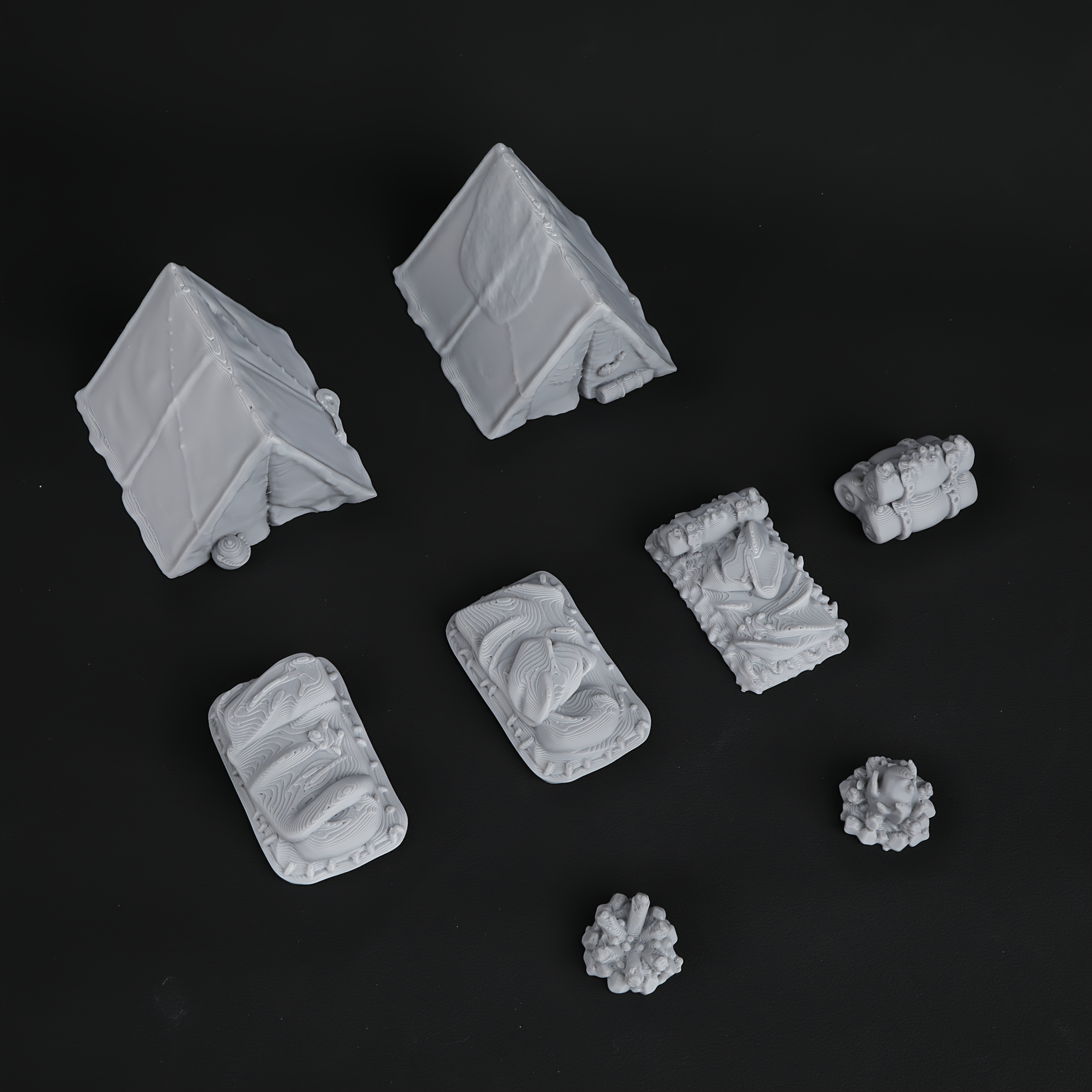 8pcs RPG Adventurer's Camp Min - Outdoor Camping Outfit avis et prix