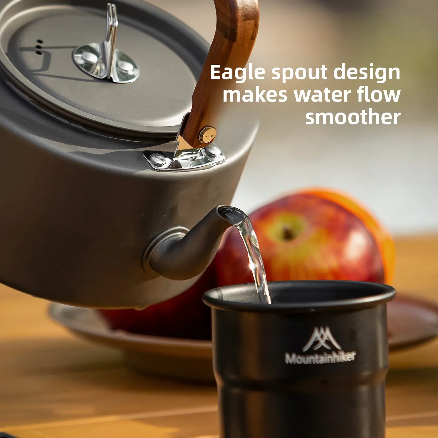 MOUNTAIINHIKER Aluminum Alloy  - Outdoor Camping Kettle avis et prix
