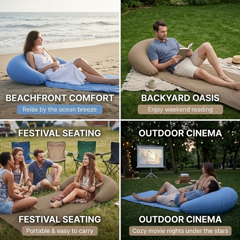 Outdoor Non-Sticky Beach Mat w - Outdoor Camping Carpet avis et prix
