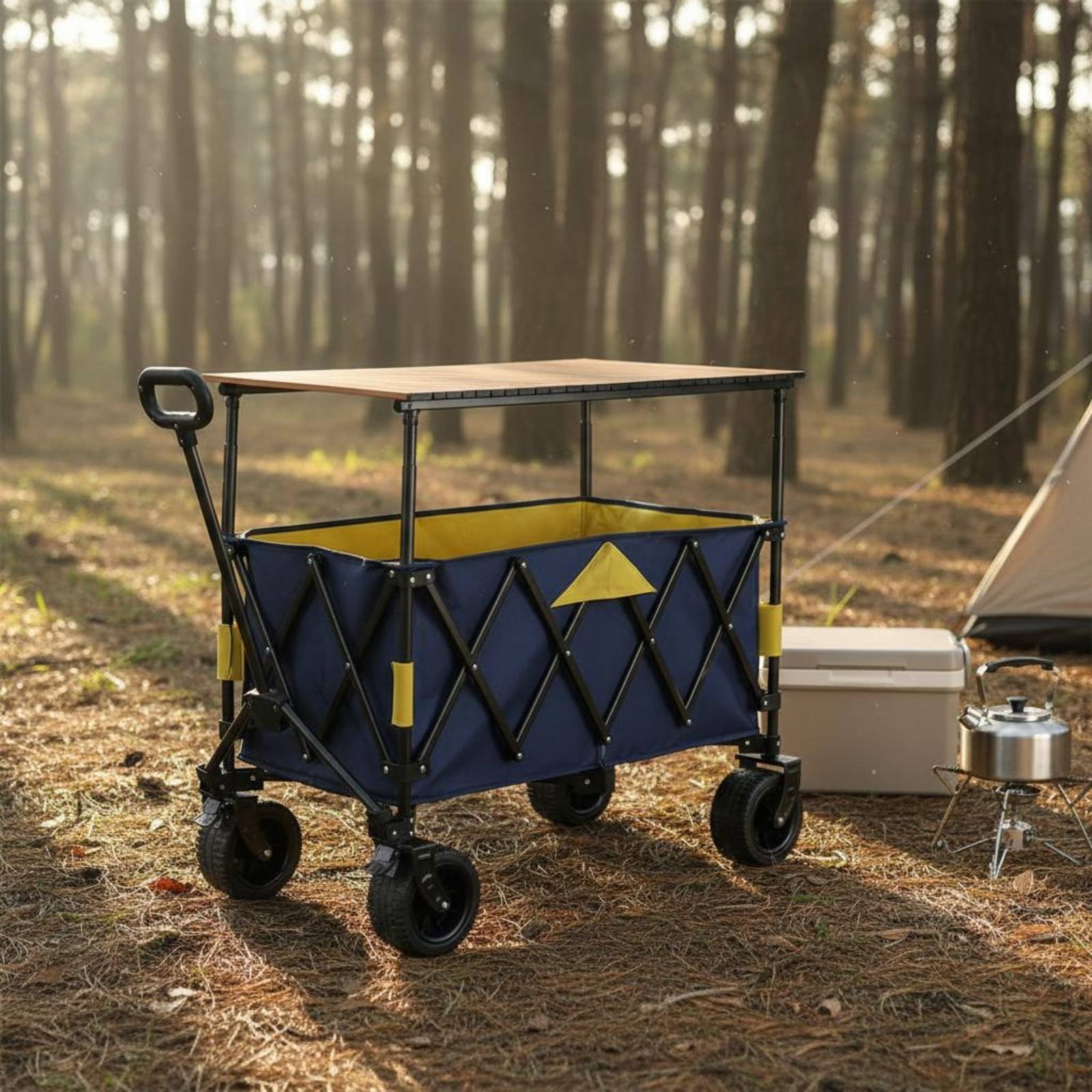 Foldable Camping Wagon Portabl - Jinli Outdoor Camping avis et prix