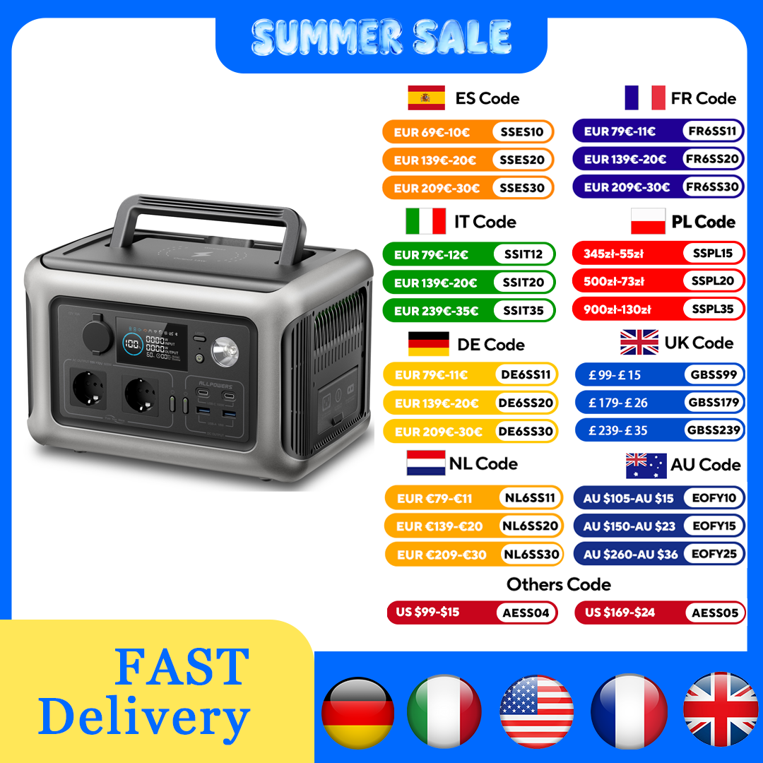 ALLPOWERS Portable Power Stati - Outdoor Camping Outfit avis et prix