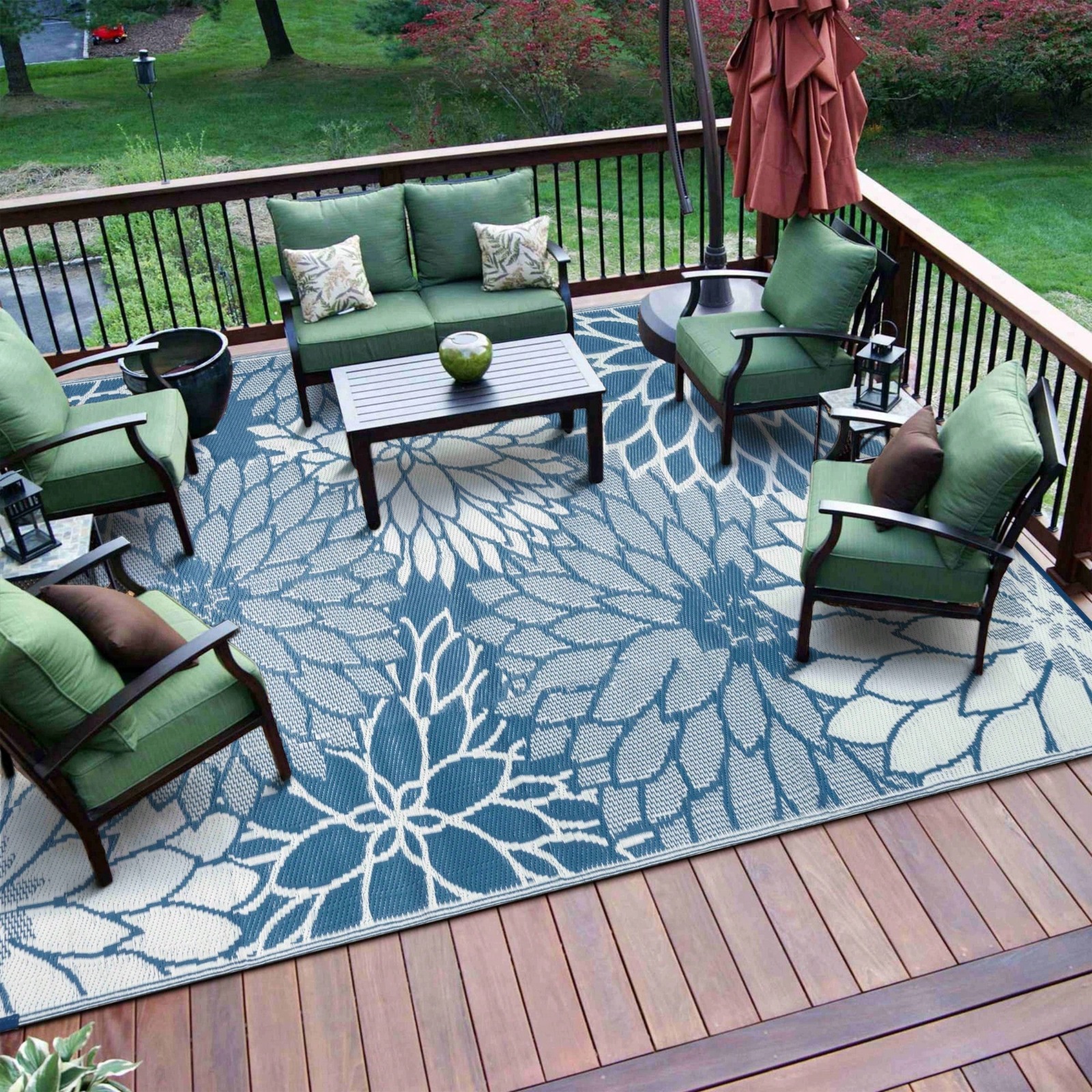 Plant Flowers Outdoor Plastic  - Outdoor Camping Rugs 8X10 avis et prix
