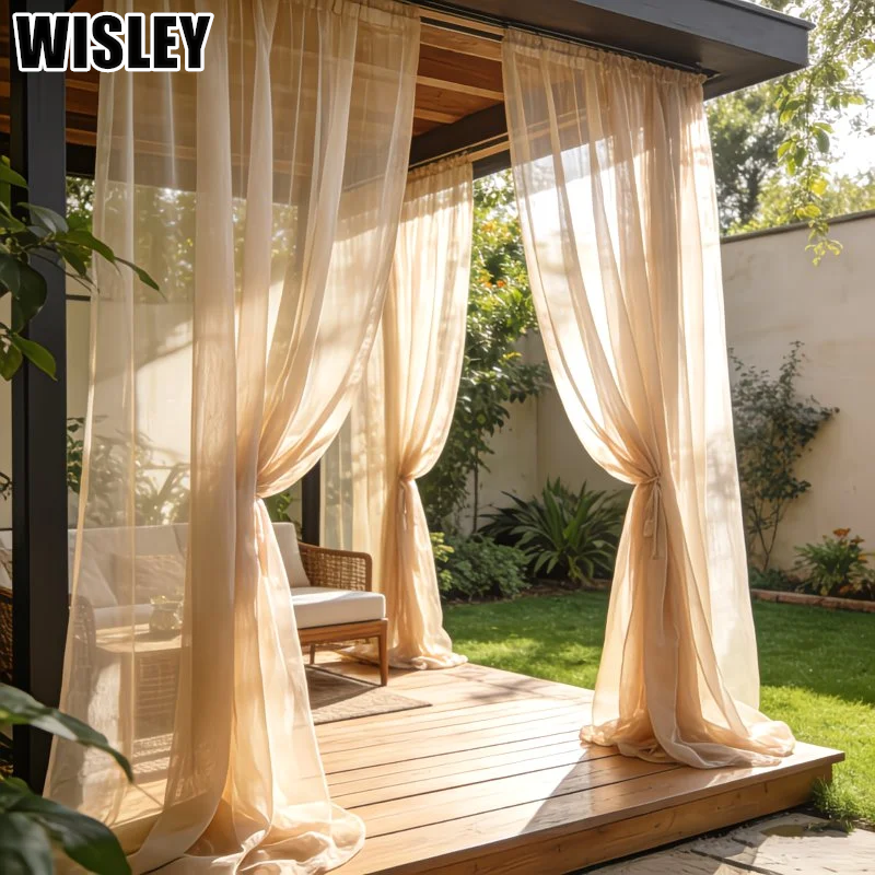 1 Panel Outdoor Curtains with  - Outdoor Camping Venues avis et prix