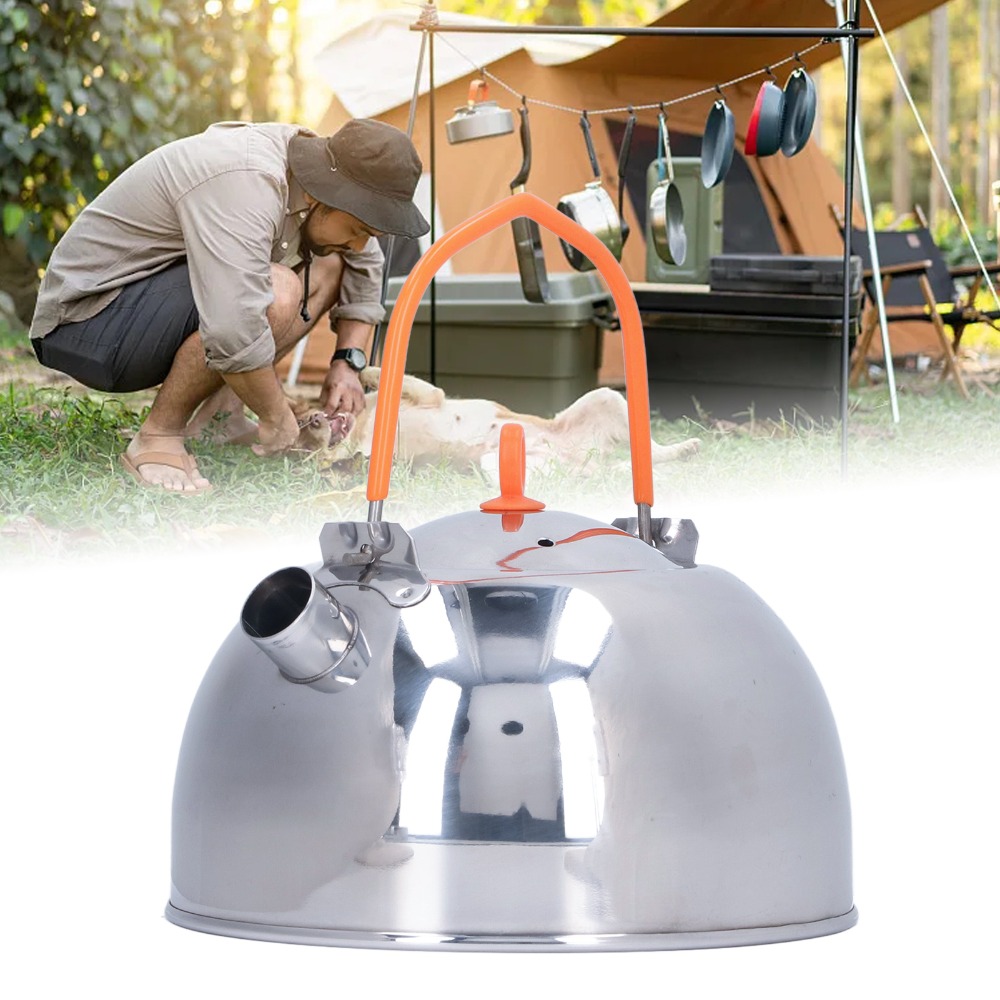 Durable Stainless Steel Portab - Outdoor Camping Kettle avis et prix
