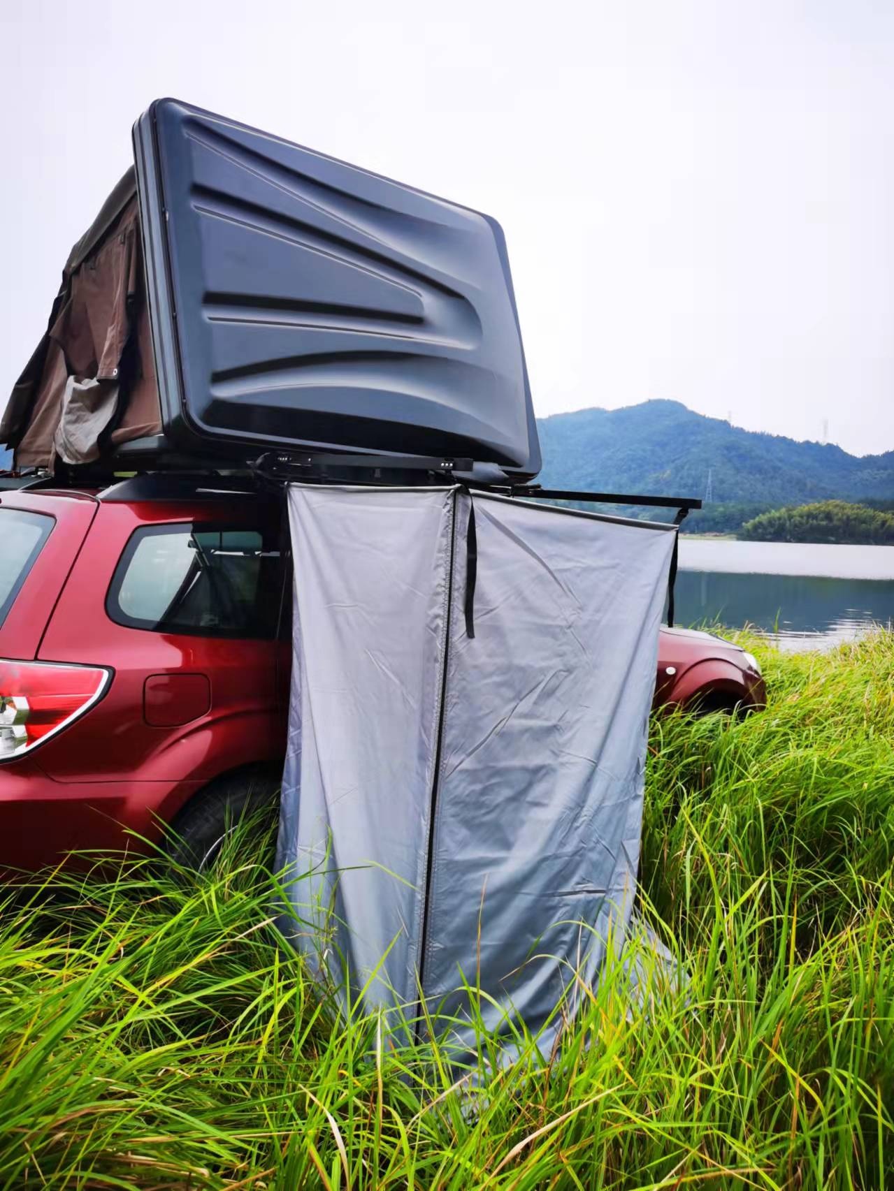 Outdoor Roof Top Shower Toilet - Outdoor Camping Toilet Tent avis et prix