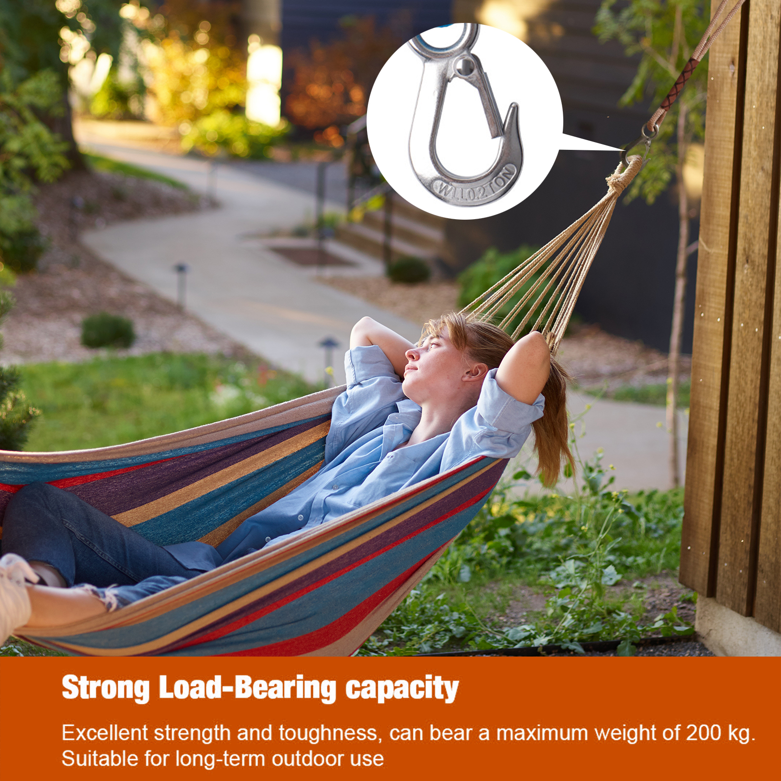 Swing Suspension Strap with He - Camping Hammock avis et prix
