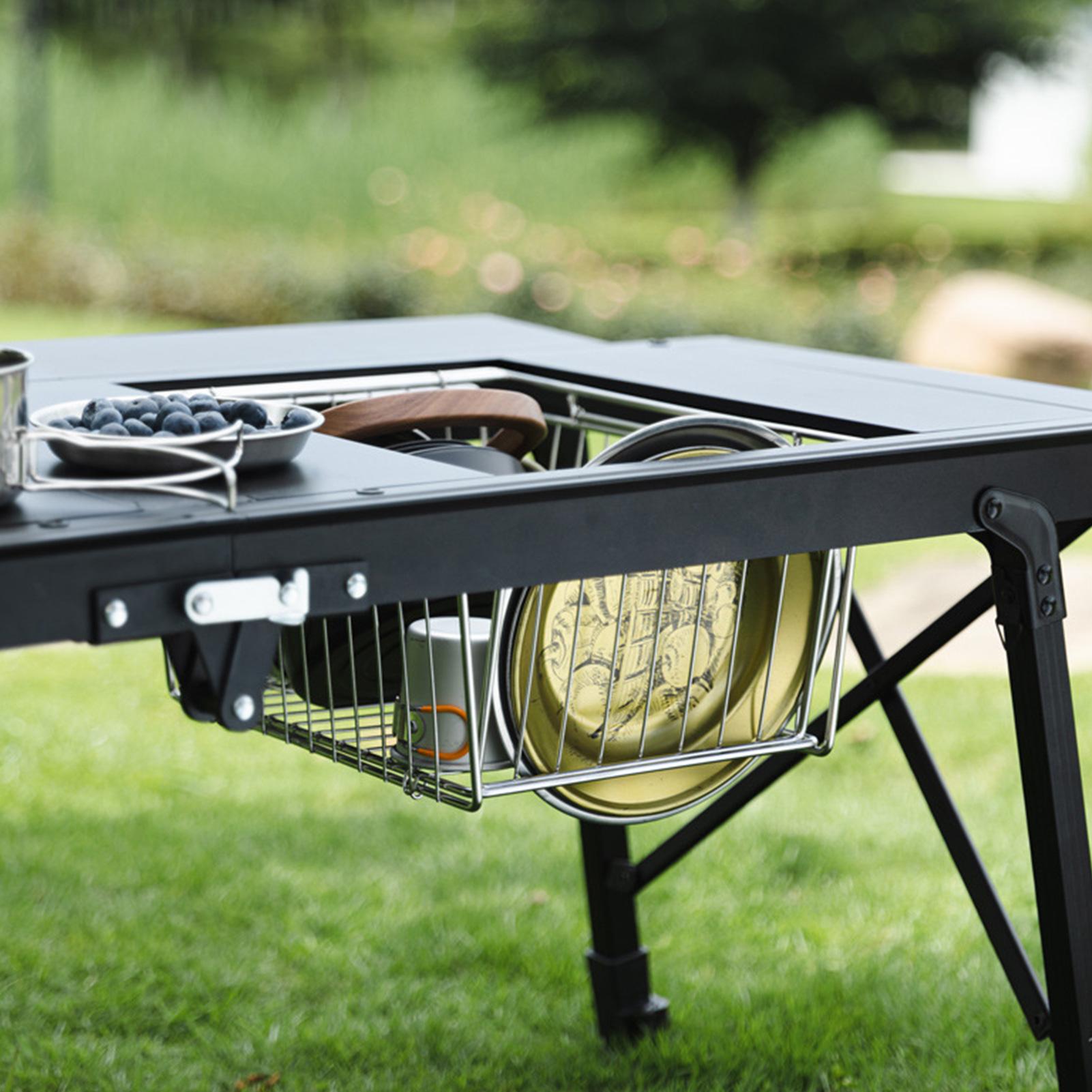 Camping Table Basket Metal Fol - Camp Table Folding avis et prix